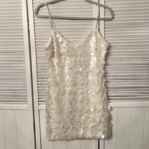 Meshki Women’s Romilly Sequin Mini Dress Size M (Worn Once)